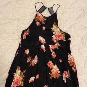 F21 Floral Skater Dress